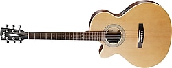 Cort SFX-ME LH OP Open Pore Solak Elektro Akustik Gitar