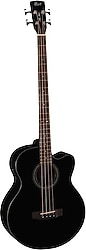 Cort SJB5F-BKW Elektro Akustik Bas Gitar