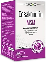 Orzax Cosakondrin MSM 60 Tablet