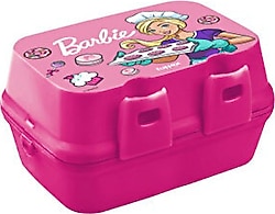 Cosiness Barbie Bölmeli İki Katlı Beslenme Kutusu