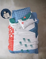 Cotton Box Astral Denim Ranforce Genç Nevresim Takımı