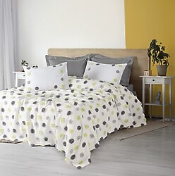 Cotton Box Bonny Leroy Gri Çift Kişilik Pike Takımı