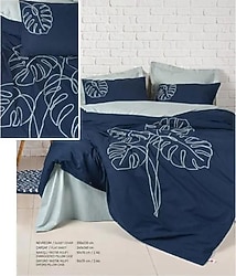 Cotton Box Brode Silva Ranforce Çift Kişilik Nevresim Takımı