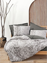 Cotton Box Dual Odin Kahve Çift Kişilik Nevresim Takımı