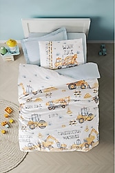 Cotton Box Junior Buildo Lastikli Çarşaflı Tek Kişilik Nevresim Takımı