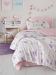 Cotton Box Lovella Lastikli Çarşaflı Tek Kişilik Nevresim Takımı