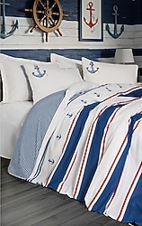 Cotton Box Maritime Brine Tek Kişilik Nevresim Takımı