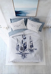 Cotton Box Maritime Skipper Tek Kişilik Complete Set