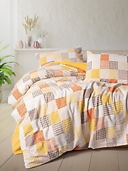 Cotton Box Palm Flanel Tek Kişilik Nevresim Takımı