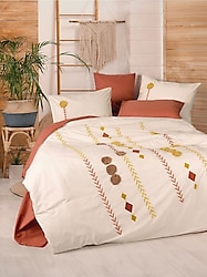 Cotton Box Puff Amaris Nakışlı Çift Kişilik Nevresim Takımı