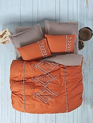 Cotton Box Puff Liya Nakışlı Çift Kişilik Nevresim Takımı