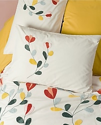 Cotton Box Puff Nella Nakışlı Çift Kişilik Nevresim Takımı