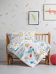 Cotton Box Sky Mavi Bebek Nevresim Takımı