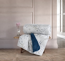 Cotton Box Velvet Nitsa Denim 195x215 cm Çift Kişilik Yorgan