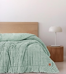 Cotton Box Wave Adaçayı 195x215 cm Çift Kişilik Yorgan