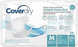 Coverdry Belbantlı Orta Boy M 30'lu 4 Adet Hasta Bezi