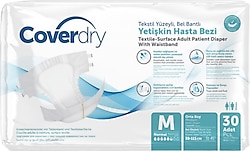 Coverdry Belbantlı Orta Boy M 30'lu Hasta Bezi