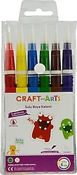 Craft And Arts 6 Renk Sulu Boya Kalemi