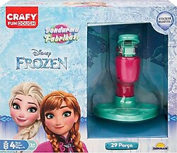 Crafy Frozen Dondurma Fabrikası Oyun Hamuru Seti 200 g 29 Parça