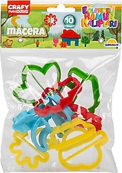 Crafy Macera 10'lu Oyun Hamuru Kalıp Seti