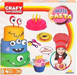 Crafy Nefis Pasta Oyun Hamur Seti 17 Parça 200 gr