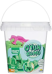 Crafy Oyun Kumu Seti 350 gr Yeşil