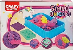 Crafy Sihirli Unicorn Oyun Kumu Seti 250 gr