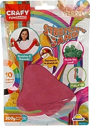Crafy Streç Pembe Oyun Kumu 200 gr