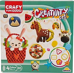 Crafy Yaratıcılık Oyun Hamuru Seti 12 Parça