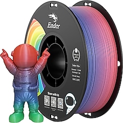 Creality Ender PLA Plus 1.75 mm 1 kg Gökkuşağı Filament