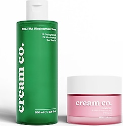 Cream Co. Matlaştırıcı Nemlendirici İkili