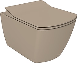 Creavit Elegant Rim-Off EG321-00CM00E-0000 Cappucino Mat Asma Klozet
