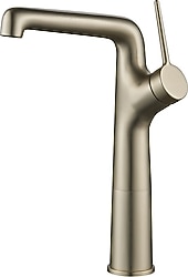 Creavit Flow FL6500BG Yüksek Tip Brush Altın Lavabo Bataryası