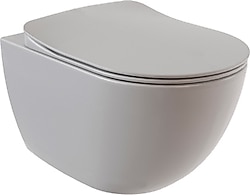 Creavit Free Rim-Off FE322-00CG00E Mat Gri Asma Klozet