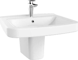 Creavit Lara LR060 60 cm Yarım Ayak Lavabo