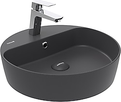 Creavit Loop LP146 45 cm Mat Antrasit Çanak Lavabo