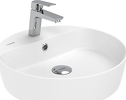 Creavit Loop LP146 45 cm Mat Beyaz Çanak Lavabo
