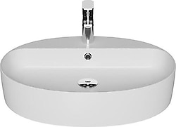 Creavit Loop LP161 40x60 cm Tezgah Üstü Oval Çanak Lavabo