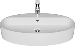 Creavit Loop LP171 Oval Çanak Lavabo