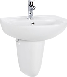 Creavit TP150 40 x 50 cm Yarım Ayak Oval Lavabo