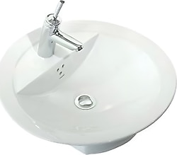 Creavit TP244 51 cm Tezgah Üstü Çanak Lavabo