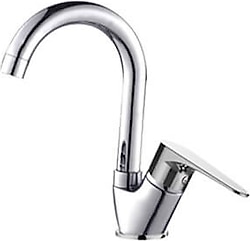 Creavit Vega BT.VG1509 Kuğu Krom Lavabo Bataryası