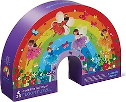 Crocodile Creek Dekoratif Puzzle Over the Rainbow 36 Parça