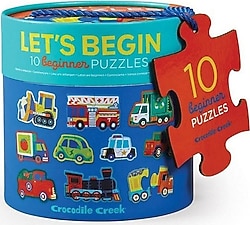 Crocodile Creek İlerleyen Puzzle Araçlar