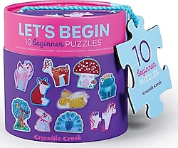 Crocodile Creek İlerleyen Puzzle Unicorn