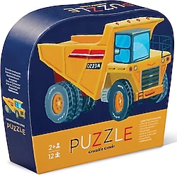 Crocodile Creek Mini Puzzle Construction Zone 12 Parça