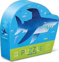Crocodile Creek Mini Puzzle Köpekbalığı Şehri 12 Parça