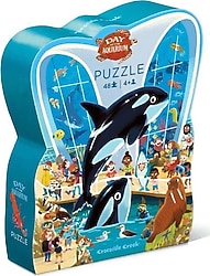 Crocodile Creek Puzzle Akvaryumda Bir Gün 48 Parça