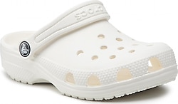 Crocs Classic Clog K 206991-100 Beyaz Çocuk Terlik