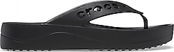 Crocs Baya Platform Flip 208395-001 Siyah Kadın Parmak Arası Terlik